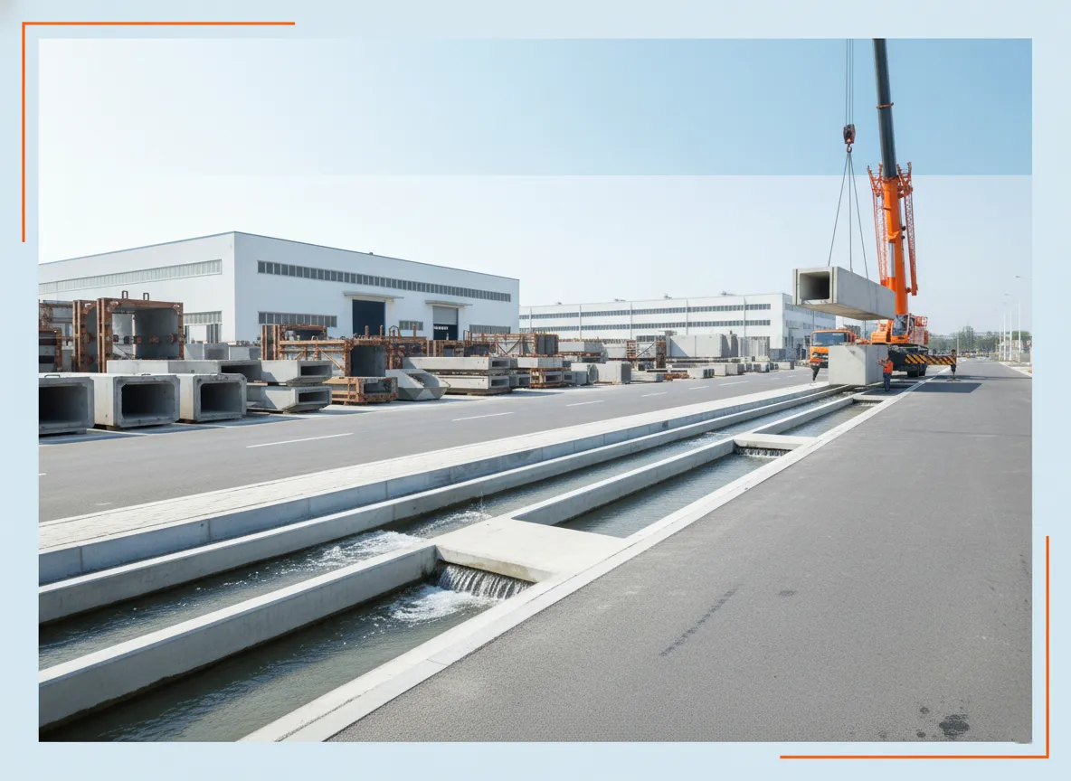 Precast U-Drain Manufacturer in Alwar